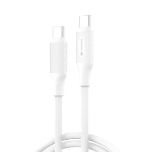 Nowy Kabel Encore Energy 2X Usb-C Przewód Pd Do Ładowania I Transferu Danych 100Cm Biały 60W Md-60Cc1W - Kable USB - miniaturka - grafika 1