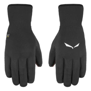 Rękawiczki unisex Salewa ORTLES PL czarne 00-0000028216_0910 - Rękawiczki - miniaturka - grafika 1