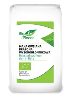 M��ka Owsiana Pra��ona Wysokob��onnikowa BIO 300 g - BIO Planet - Soki i napoje niegazowane - miniaturka - grafika 1