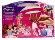 Kolorowanki, wyklejanki - Księżniczki Disney. Kolorowanka filcowa - miniaturka - grafika 1