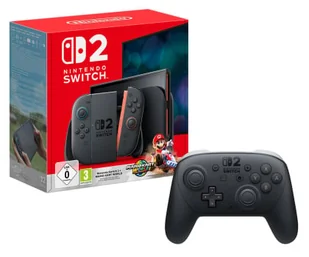 Nintendo Switch 2 + Mario Kart World + Pro Controller 2 - Konsole Nintendo - miniaturka - grafika 1
