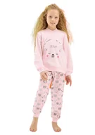Moda i Uroda OUTLET - Piżama Dziewczęca bawełna z długim rękawem 104 (3) - miniaturka - grafika 1