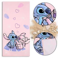 Okrycia kąpielowe dla dzieci - Lilo i Stitch Ręcznik bawełniany, ręcznik plażowy, dla dzieci 70x140 cm OEKO-TEX - miniaturka - grafika 1