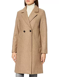 VERO MODA Płaszcz damski długi, Sepia Tint, S - Płaszcze damskie - miniaturka - grafika 1