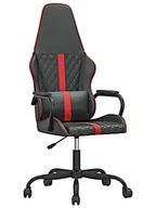 Fotele gamingowe - Czarno-czerwony masujący fotel gamingowy - Pagis 11X - miniaturka - grafika 1