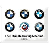 Tablice i flipcharty - 23296 Plakat 30x40 BMW Logo Evolution - miniaturka - grafika 1