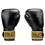 Rękawice bokserskie - EVERLAST Rękawice Bokserskie EVERLAST 1910 Classic Pro Czarne EV1910PRO BL-12 OZ - miniaturka - grafika 1