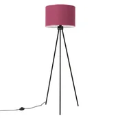 Lampy stojące - Lampa podłogowa NEVIA burgund, minimalistyczny - 40x40x135cm Sollux - miniaturka - grafika 1