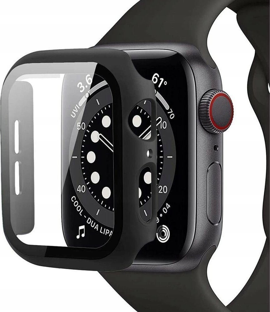 OBUDOWA ETUI CASE + SZKŁO DO APPLE WATCH 7 2w1 41m
