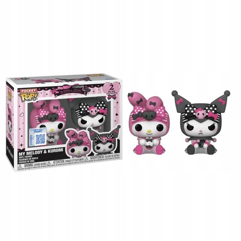 Funko pocket POP! Hello Kitty 2 Pack Kuromi / My Melody