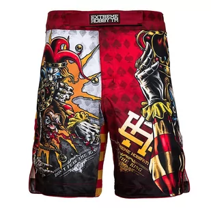 Szorty do MMA męskie EXTREME HOBBY KILLER CARDS - Spodnie sportowe męskie - miniaturka - grafika 1