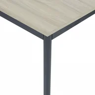 Stoły - B2B Partner Stół do jadalni 2000 x 800 mm, blat dąb, nogi ciemnoszare 555778 - miniaturka - grafika 1