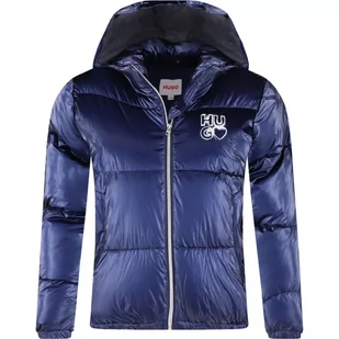 HUGO KIDS Kurtka | Oversize fit - Kurtki i płaszcze dla dziewczynek - miniaturka - grafika 1