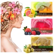 Mydła - Ecolab, Mydła ręcznie robione naturalne, 3x130g - miniaturka - grafika 1