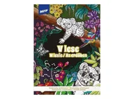 Poradniki hobbystyczne - Kolorowanka antystresowa W lesie - MFP - miniaturka - grafika 1