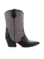 Botki damskie - Kennel & Schmenger Kowbojki Dallas 41-73770-426 Szary - miniaturka - grafika 1