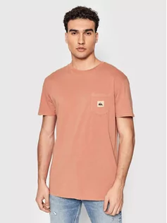 Koszulki i topy damskie - Quiksilver T-Shirt Sub Mission EQYZT06692 Różowy Regular Fit - grafika 1