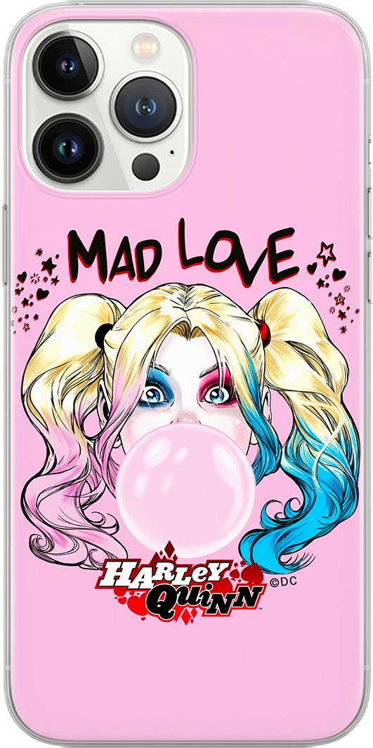 Etui do Apple IPHONE 13 PRO MAX Harley Quinn 001 DC Nadruk pełny Różowy