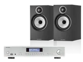 Zestawy stereo - Rotel A14 MKII (srebrny) + 606 S3 (czarny) - miniaturka - grafika 1