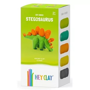 HEY CLAY Hey Clay Stegozaur Nowa - Masy plastyczne - miniaturka - grafika 1