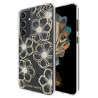 Pozostałe akcesoria do telefonów - Case-Mate Floral Gems - Etui Samsung Galaxy S24+ (Gold) - miniaturka - grafika 1
