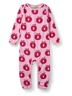 Śpiochy dla niemowląt - Småfolk Rampers w kolorze jasnoróżowym - miniaturka - grafika 1