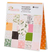 Scrapbooking - Papier scrapbooking 15x15cm 40str Primavera - miniaturka - grafika 1