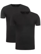 Koszulki męskie - Levi's Komplet 2 t-shirtów 79541-0001 Czarny Slim Fit - miniaturka - grafika 1