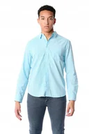 Koszule męskie - WRANGLER 1 PKT SHIRT CERULEAN BLUE W5A1MNXVT S - miniaturka - grafika 1