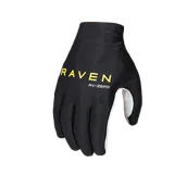 Rękawice motocyklowe - Rękawice Cross Raven RV-Zero Czarny/Złamany BiałyM - miniaturka - grafika 1