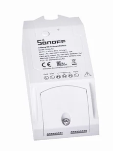 Sonoff Sonoff Dual R2 - 2x przekaźnik 230V - przełącznik WiFi Android / iOS ALT-16201 - Podzespoły elektroniczne - miniaturka - grafika 1