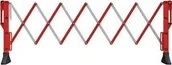 Wyposażenie miejsc publicznych - Sklep Drogowy Barierka składana harmonijkowa zapora wym. 3100 x 1000 mm - miniaturka - grafika 1