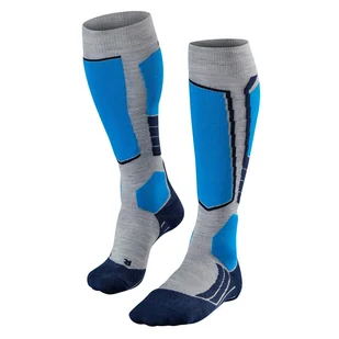 Falke SK2 Wool, skarpety narciarskie, męskie, szare - Skarpety termoaktywne - miniaturka - grafika 1