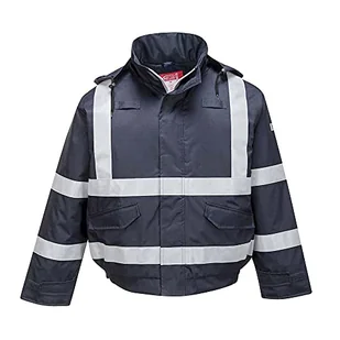 Portwest S783 Bomber Bizflame Rain Multi Kurtka, Granatowy, Rozmiarowy 5XL - Odzież motocyklowa - miniaturka - grafika 1