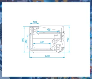 Lada chłodnicza  model L-Xi 135/120 RAPA  (1345 mm) - Szafy i witryny chłodnicze - miniaturka - grafika 3