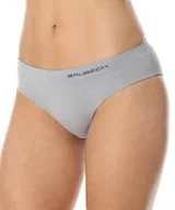 Pozostała odzież narciarska - Brubeck Biodrówki Damskie Merino COMFORT WOOL Popielaty L - miniaturka - grafika 1