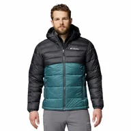 Kurtki męskie - Męska kurtka ocieplana Columbia Buck Butte II Insulated Hooded Jacket everblue/shark - S - miniaturka - grafika 1