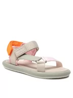 Sandały damskie - Tommy Jeans Sandały Sporty Sandal EN0EN01837 Szary - miniaturka - grafika 1