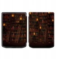 Etui do czytników e-book - Etui Graficzne TPU do PocketBook Verse Pro 629 634 Library girl - miniaturka - grafika 1