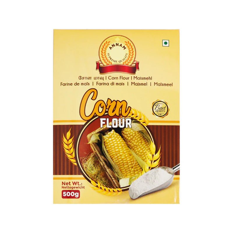 Mąka kukurydziana Annam Corn Flour 500g - drobno mielona bezglutenowa