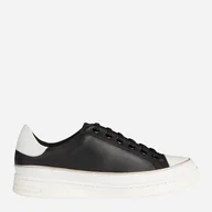 Trampki damskie - Trampki damskie na platformie Geox D351BA00085-C0127 37 24 cm Czarny/Biały (8056206052147). Tenisówki i trampki damskie - miniaturka - grafika 1