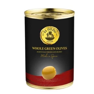 Alimentos Iberandalus Oliwki zielone z pestkami 280 g - Warzywa w marynacie - miniaturka - grafika 1