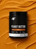 Słodkie kremy i masła - Masło Orzechowe 1000 G Crunchy 4F Peanut Butter Z Kawałkami Orzechów Pasta - miniaturka - grafika 1