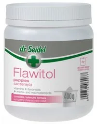 FLAWITOL - dla szczeniąt 400g - Suplementy i witaminy dla psów - miniaturka - grafika 1