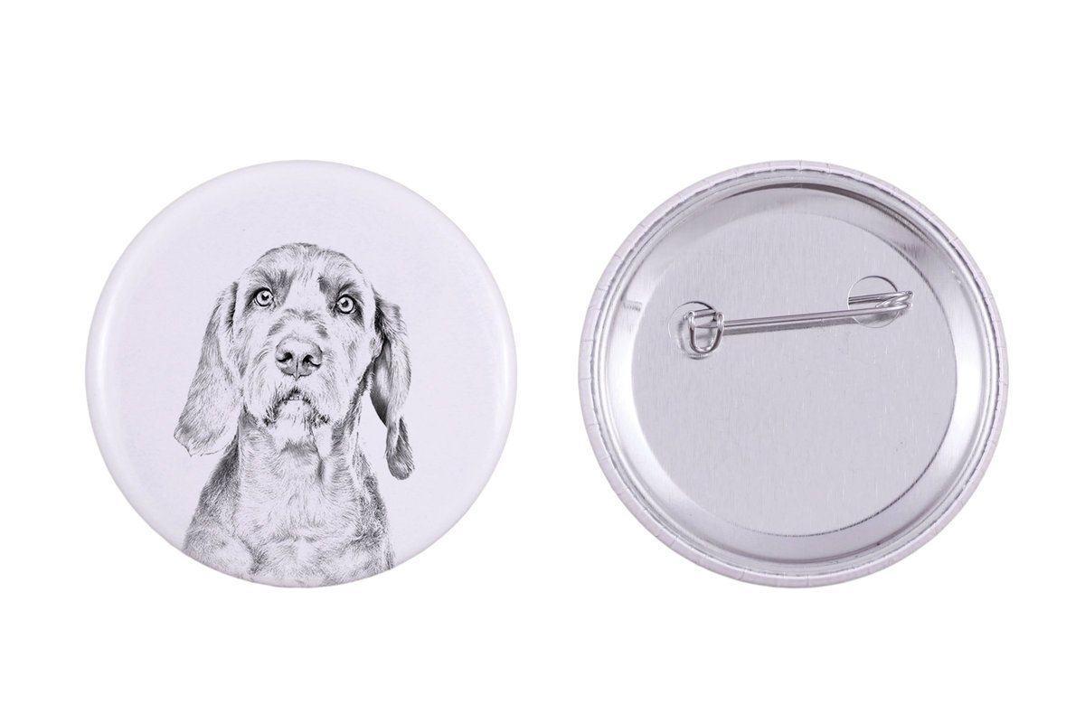 Wyżeł węgierski krótkowłosy, Hungarian Vizsla - przypinka z twoim psem, dodaj własne foto, marka Art-Dog