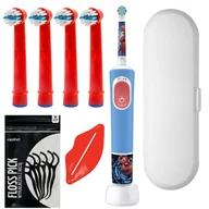 Szczoteczki do zębów - Szczoteczka Do Zębów Oral-B Vitality Pro 103 Kids Spiderman Etui + Dodatki - miniaturka - grafika 1