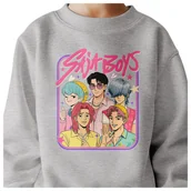 Bluzy dla dziewczynek - BLUZA DZIECIĘCA HUNTRIX SAJA BOYS 134-140 BAWEŁNIANA JAKOŚĆ - miniaturka - grafika 1