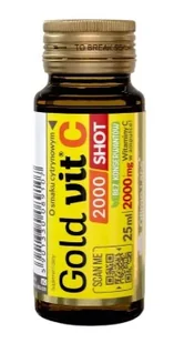 Olimp Gold-Vit C 2000 Shot - 25 ml Ampułka szklana-lemon - Witaminy i minerały - miniaturka - grafika 1