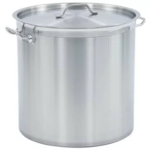 vidaXL Garnek, 71 L, 45 x 45 cm, stal nierdzewna - Garnki - miniaturka - grafika 1