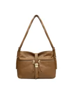 Torebki damskie - Gino Rossi Torebka CEO-AIDA-RX8858 Beżowy - miniaturka - grafika 1